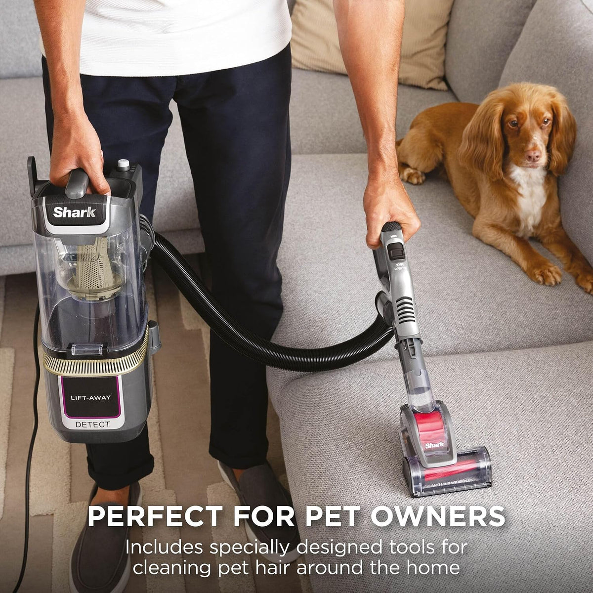 Shark Detect Corded Upright Vacuum Cleaner