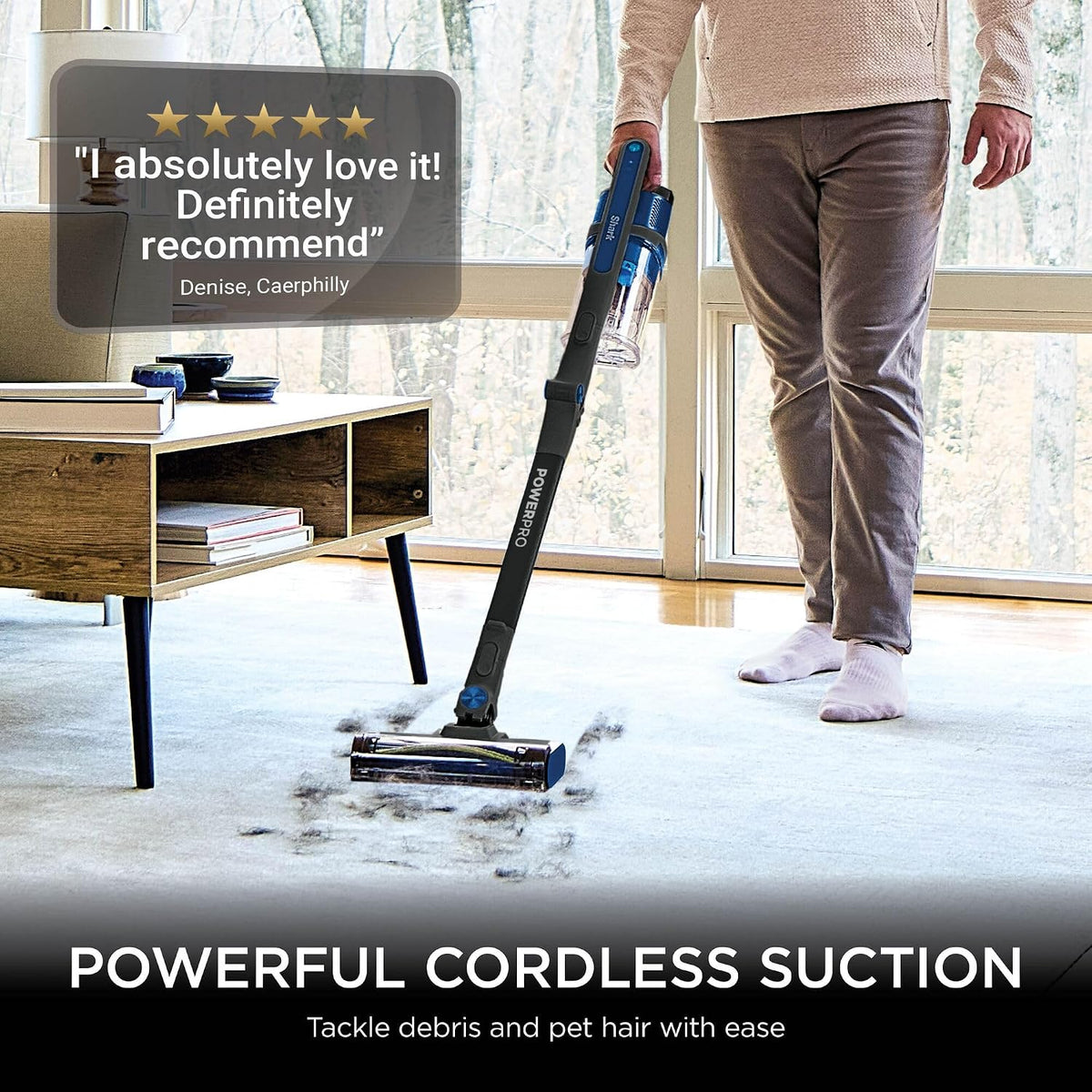 Shark PowerProPet Cordless Stick Vacuum | Reveal Technology |
