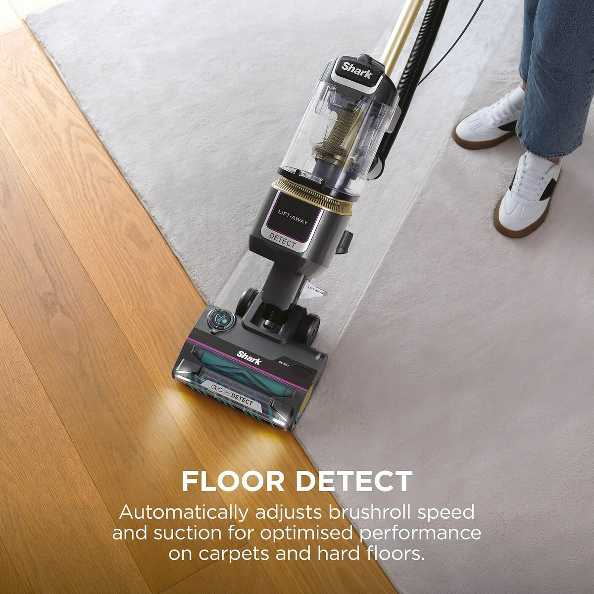 Shark Detect Corded Upright Vacuum Cleaner