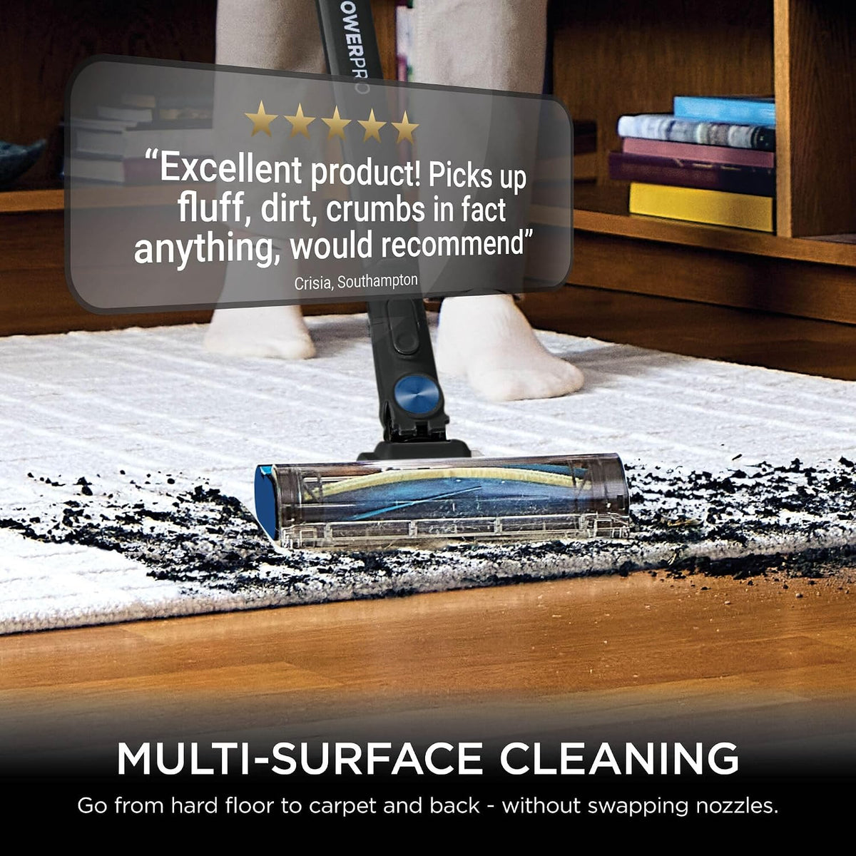 Shark PowerProPet Cordless Stick Vacuum | Reveal Technology |