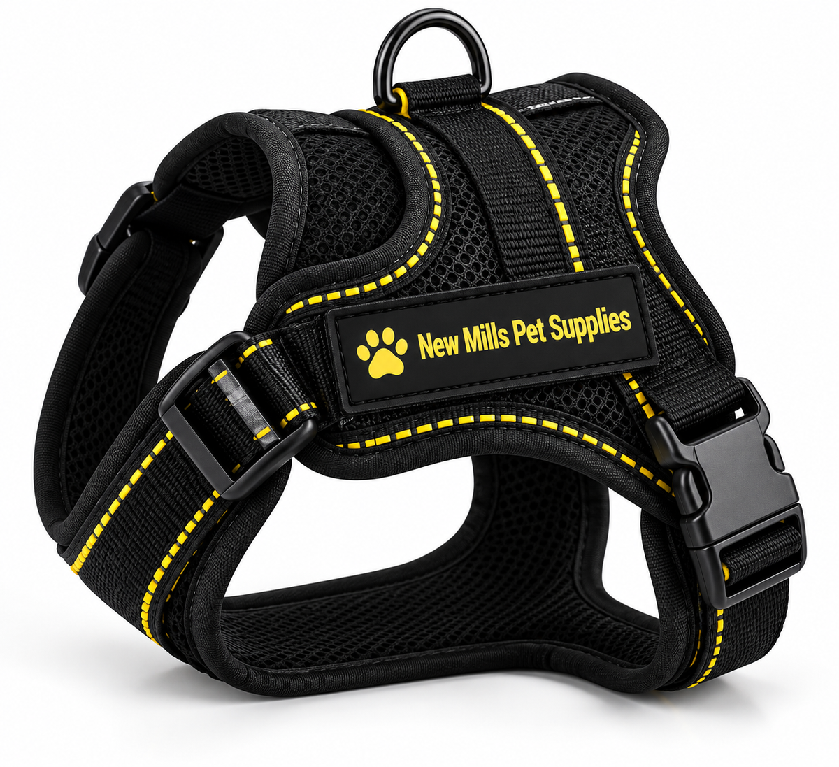 Mills Pet Supplies Reflective Adjustable Dog Harness