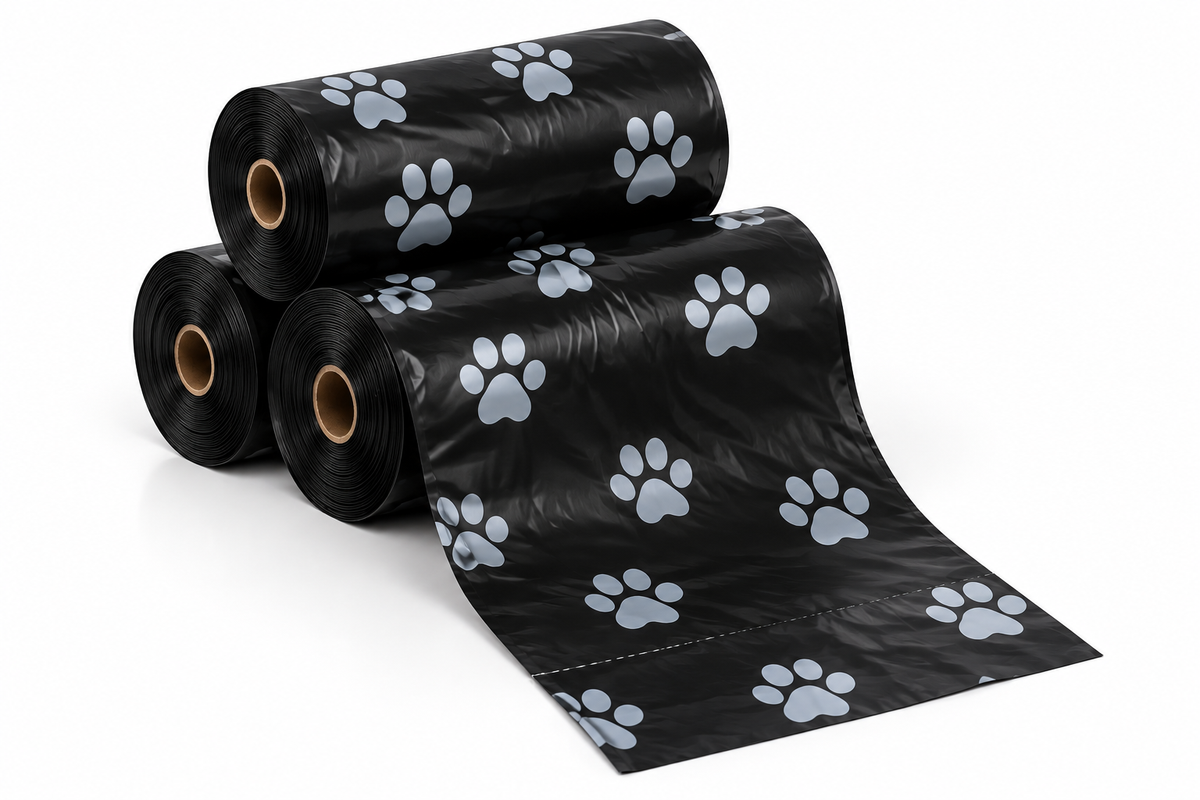 New Mills Pet Supplies Extra Thick Dog Poop Bags – 120 Bags